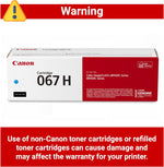 Cartucho de Toner Canon, 067H Cian, Class LBP630C-MF650C.