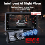 Dash Cam 4K Delantera y Trasera WiFi Visión Nocturna