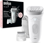 Afeitadora y recortadora para mujeres, húmedo y seco, Braun Silk-épil 7.
