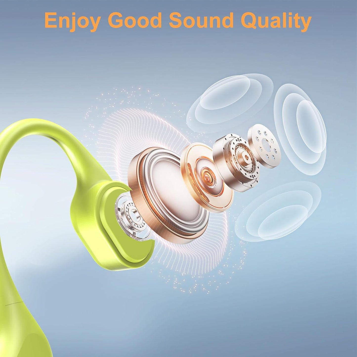 Auriculares Bluetooth de conducción ósea de audio, impermeables  OPEN EAR