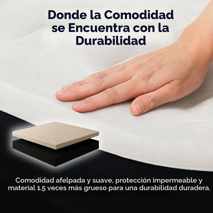 Colchón de aire individual King Koil con bomba incorporada — vista 2
