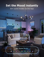 Bombillas Govee Edison, Inteligentes estilo vintage, RGB Compatible Alexa.