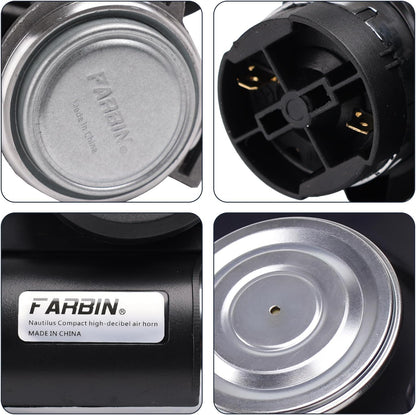 Bocina de aire FARBIN para camión 12V 150dB