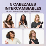 Cepillo secador Wavytalk Air Sculpt, 5 cabezales, volumen y alisa.