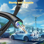 Cable adaptador de cargador EV de 50FT, NEMA, (USADO).