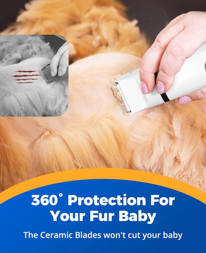 Kit de aseo inalámbrico 4 en 1 Oneisall para mascotas