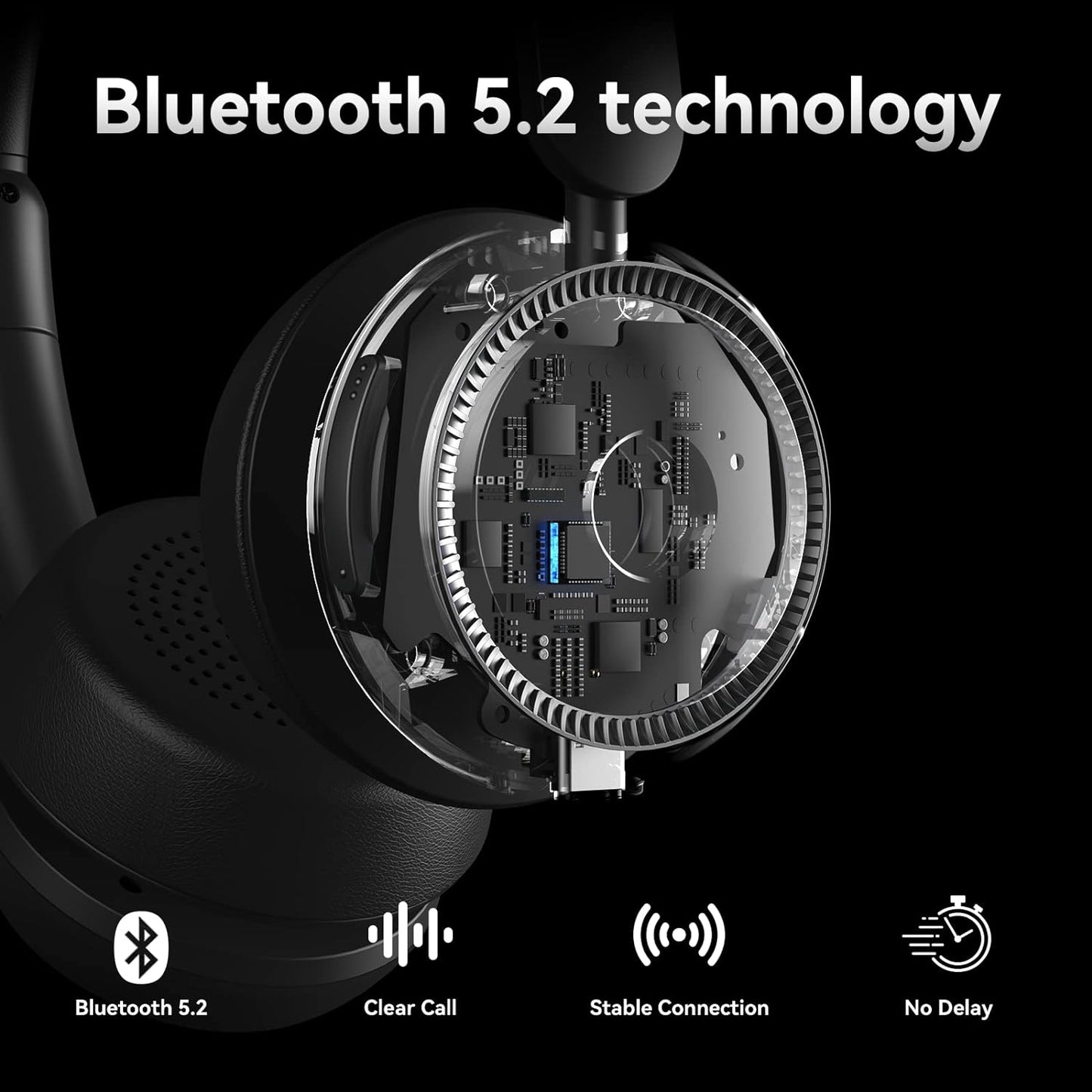 LEVN- Auriculares inalámbricos, Bluetooth.(USADO)