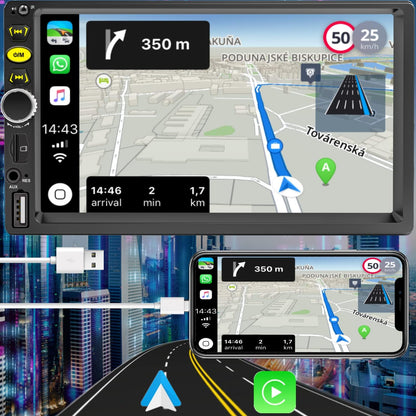 Radio para carro Bluetooth Car Play Música Llamadas