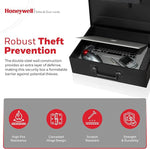 Caja Fuerte Honeywell Digital  Portátil Hogar DETALLE