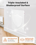 Mini Calentador De Pared Eléctrico De 250 W, 60x47cm, Amaze