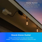 Adaptador Inteligente Exterior Enbrighten Smart Add Outlet GFCI WiFi