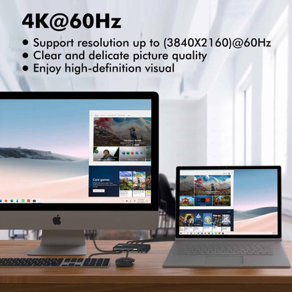 Interruptor KVM HDMI 4K@60Hz KVM para 2 ordenadores,TCNEWCL