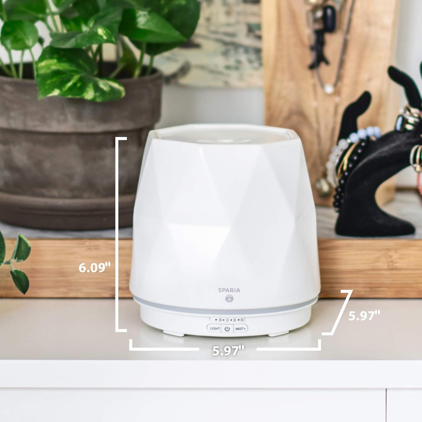 Difusor de aroma de cerámica de 300 ml. SPARIA ULTRASONICO