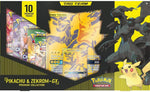 Pokemon Juego de Cartas Coleccionables Pikachu and Zekrom-GX Premium Collection.