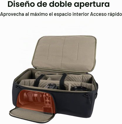 Bolsa Pgytech, grande de inserción para cámaras Canon, impermeable.