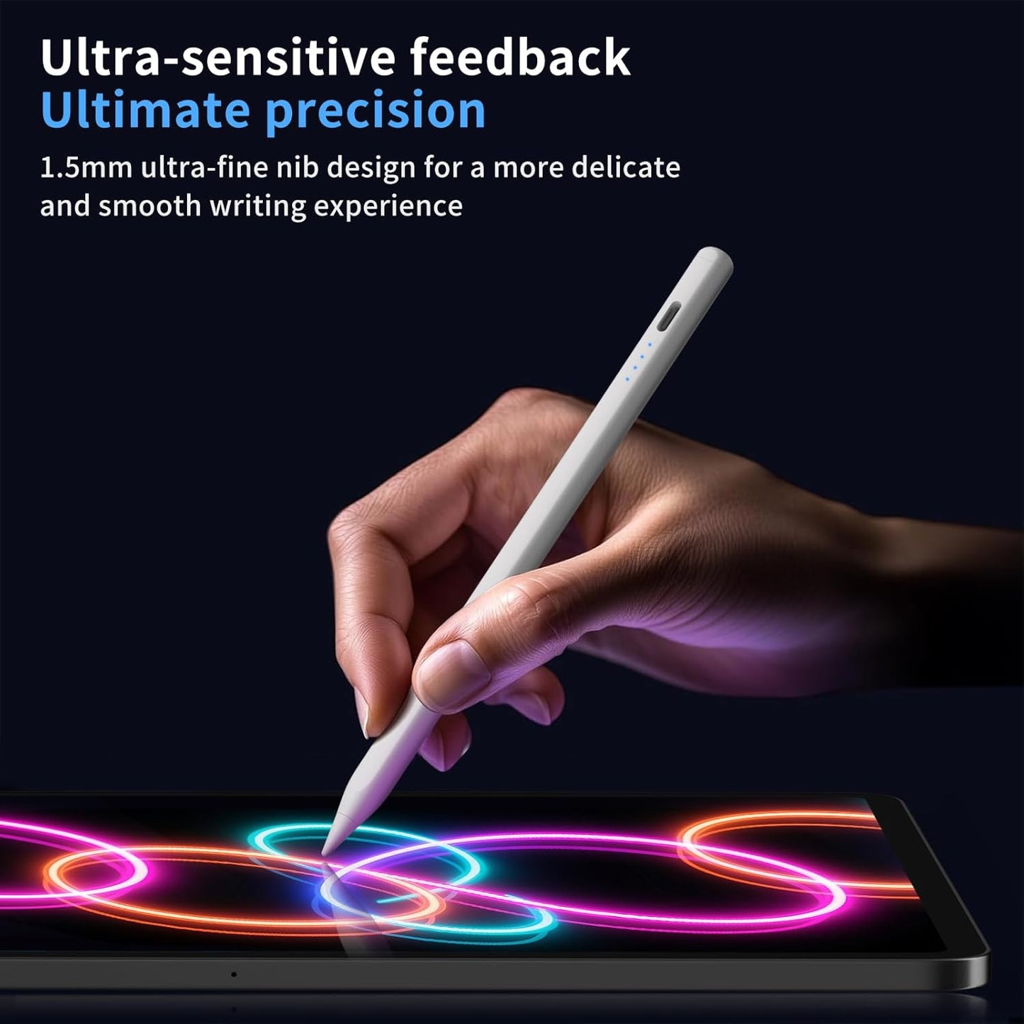 Lápiz óptico para iPad compatible con Apple 2018-2025 (USADO)