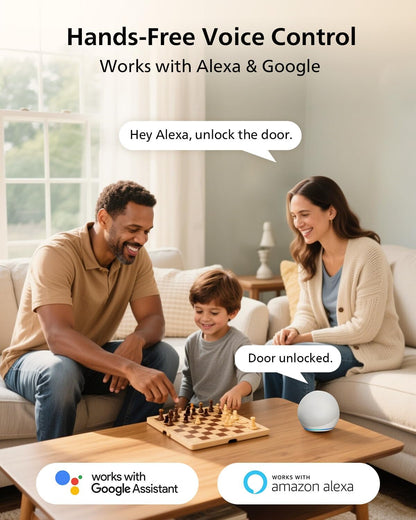 Cerradura Inteligente Para Puerta Con Wi-Fi Y Mango PHILIPS 2000 SERIES