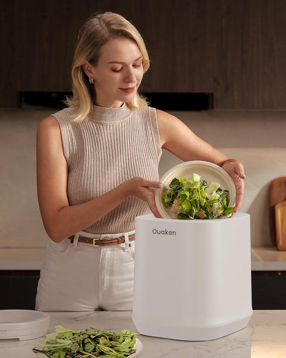 Compostador eléctrico para cocina, Ouaken, (USADO)