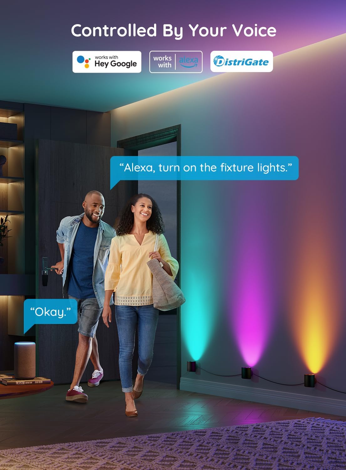 Govee - RGBIC luces de pared inteligentes