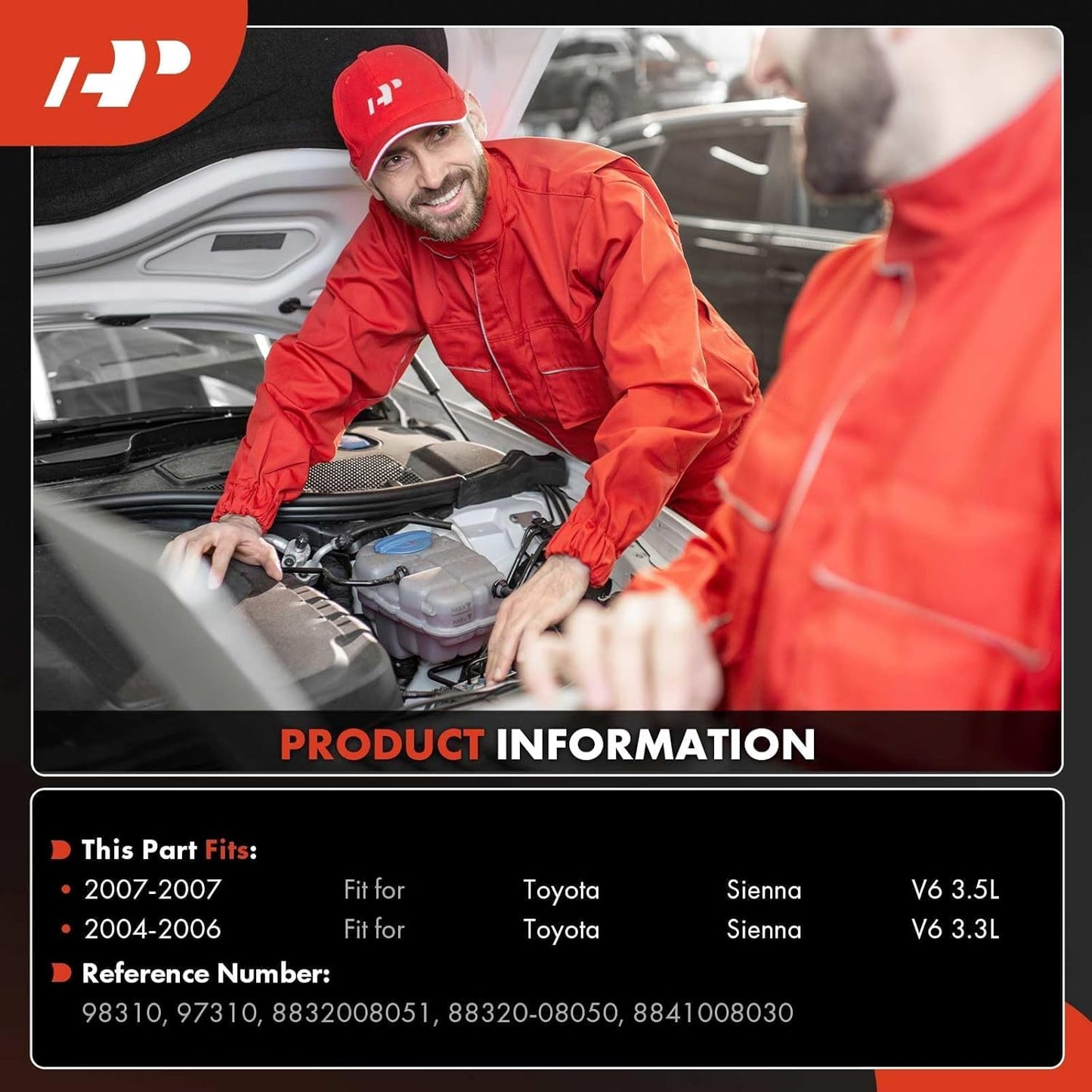 Compresor de aire acondicionado, Toyota Sienna, 04-06-(USADO).