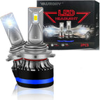 Bombillas LED, para faros delanteros, 2pcs, 60 W, 10000 lm.