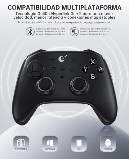 Mando Inalámbrico GuliKit TT MAX