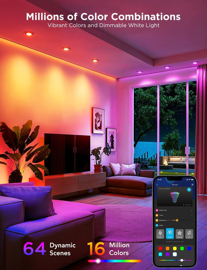 Bombillas inteligentes GU10 Govee, compatibles con Matter, Alexa, Google.