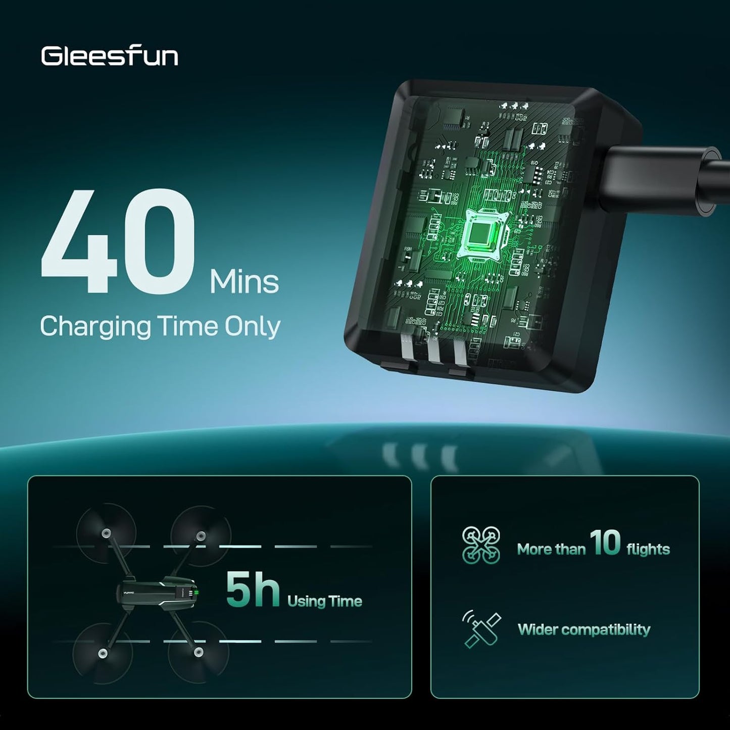 Módulo de identificación remota para drones G115, compatible con la FAA.