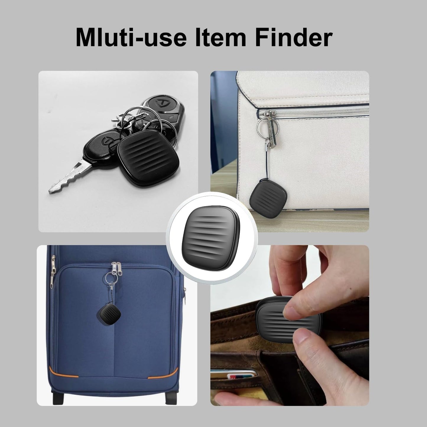 Rastreador inteligente compatible con Apple Find My