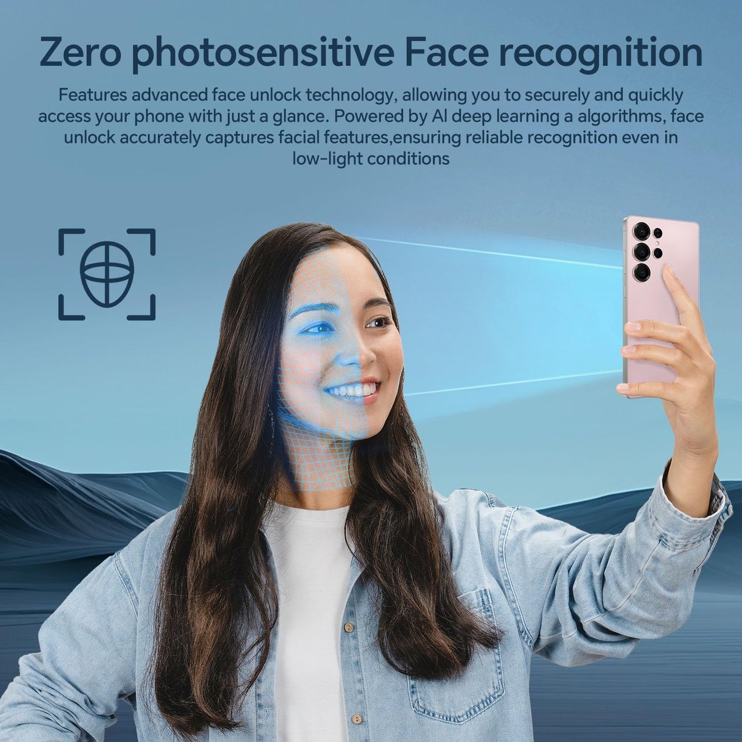 Smartphone desbloqueado, gen S25 Ultra 5G, 12+512GB. (NEGRO)