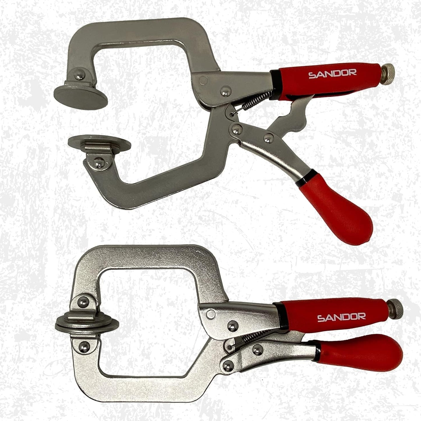 Abrazaderas de metal de 7.62 cm para carpintería, tipo C.(USADAS)