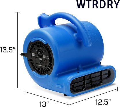 Secador Ventilador Industrial B-Air VP-25 Air Mover 1/4HP 900CFM