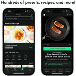 Termómetro inalámbrico inteligente de carne con 2 sondas ultrafinas, USADO