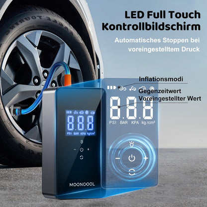 Inflador Portátil 150 PSI Compresor Aire Auto Powerbank LED (USADO)