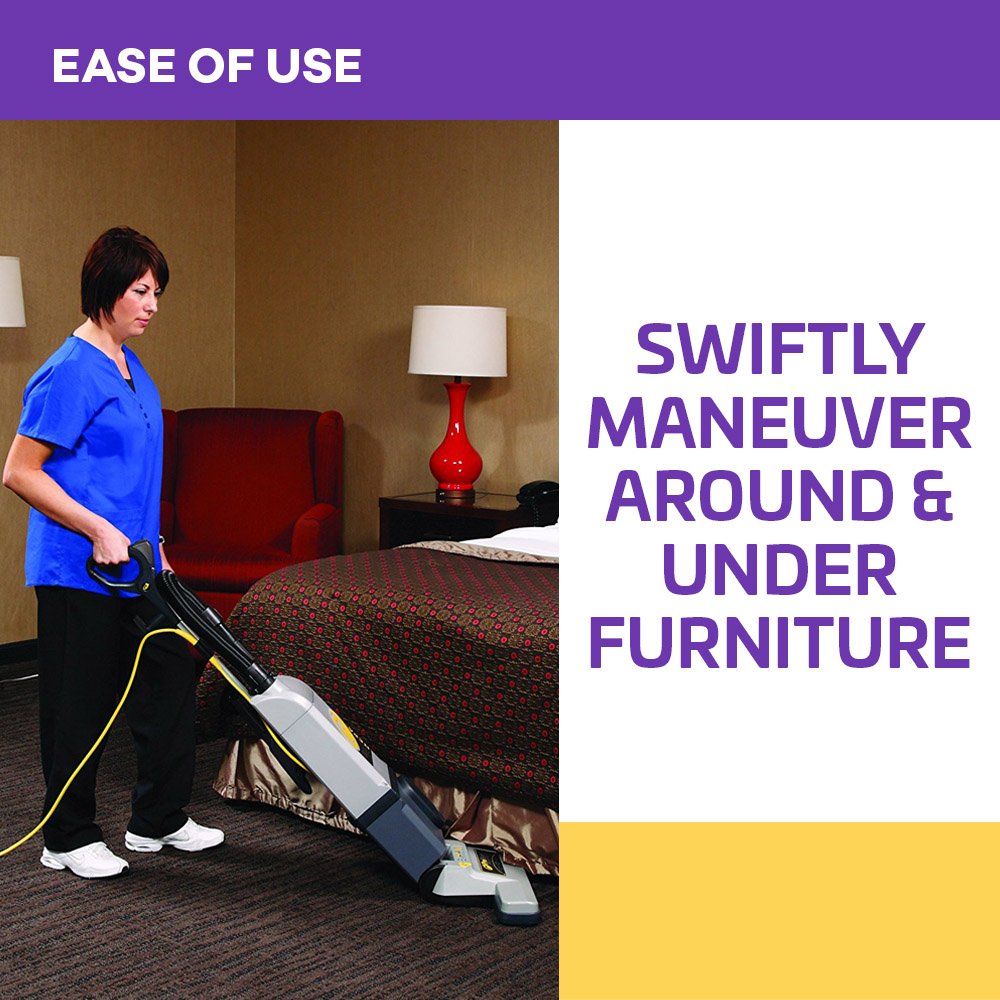 Aspiradora Vertical, Filtro HEPA, ProTeam ProForce 1500XP.