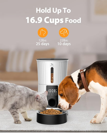 Alimentador Automático para mascotas PETORY 4L Temporizador Voz