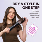Set de Cepillos Wavytalk 4 en 1 para Secador de Pelo