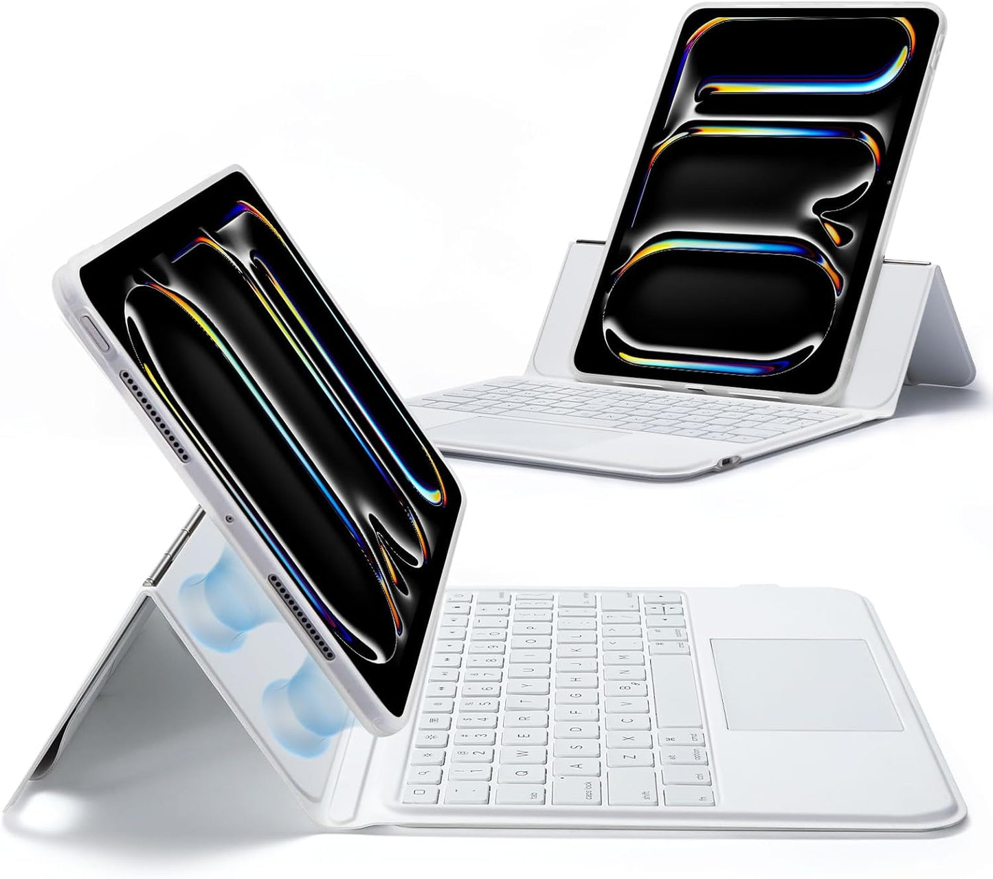 Funda para iPad Pro de 11", teclado (M4, 2024),magnético desmontable.