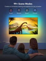 Retroiluminación LED para TV Govee H6169, RGBIC inteligente 70-80"