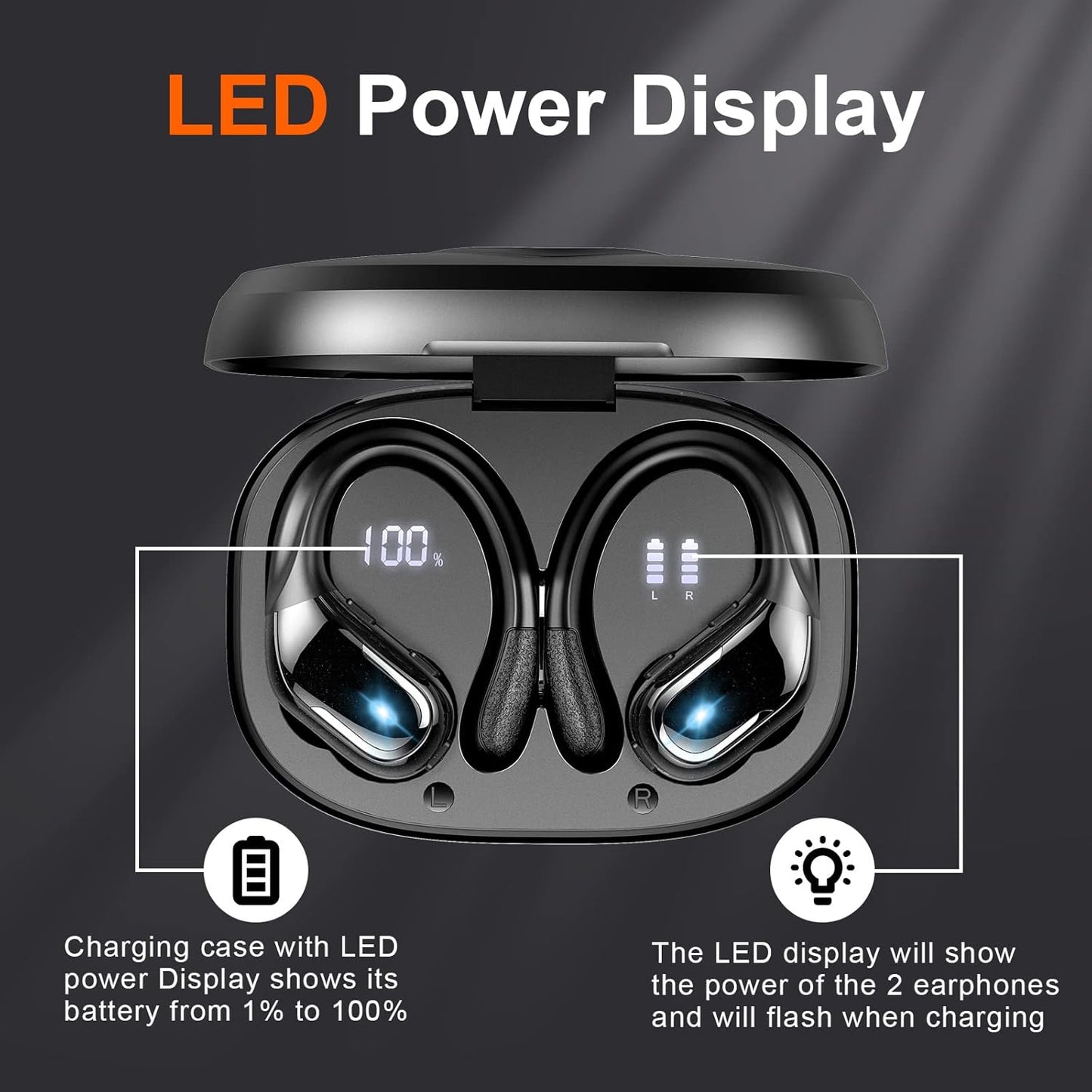 Ltinist - Auriculares inalámbricos Bluetooth 5.3.