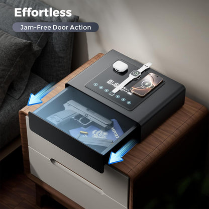 Caja Fuerte Yorqimi Biométrica 3 En 1 Con Cargador