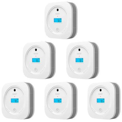 Detector combinado de humo y monóxido de carbono interconectado AEGISLINK