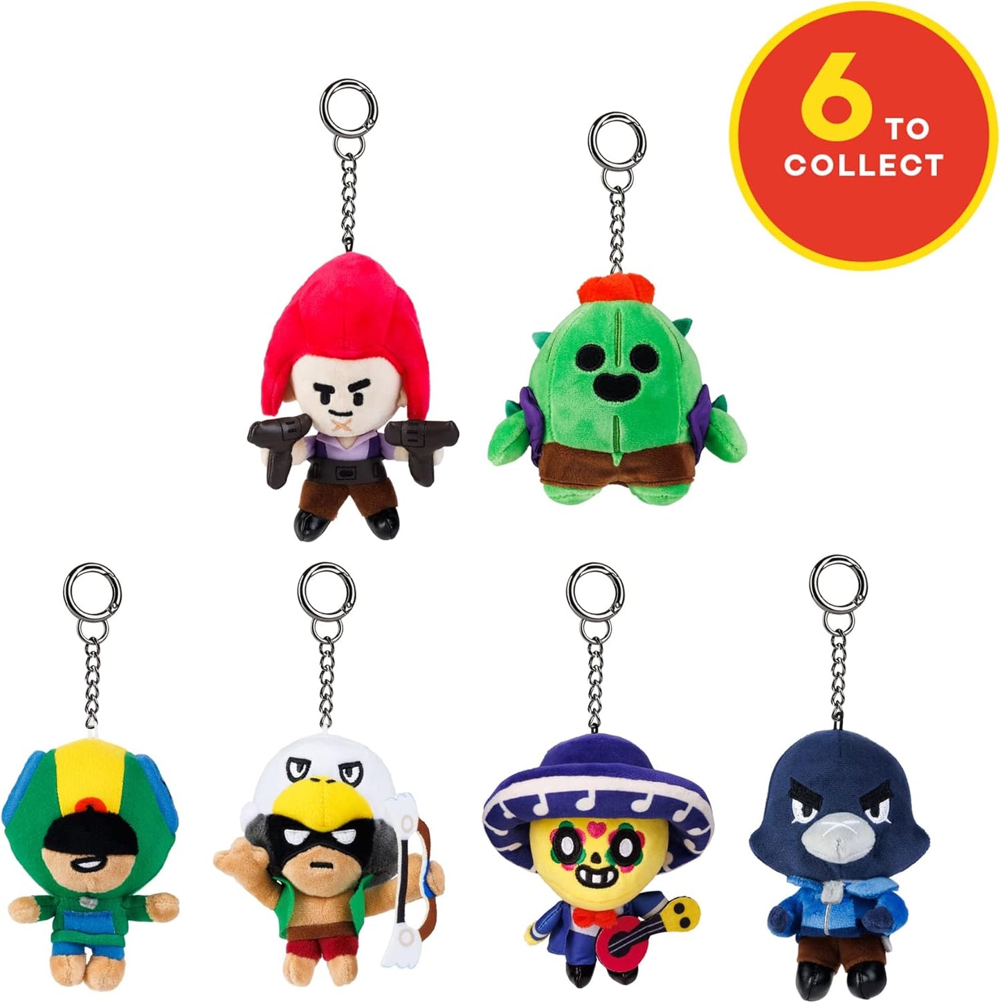 Peluche con clip de Brawl Stars, COLT.