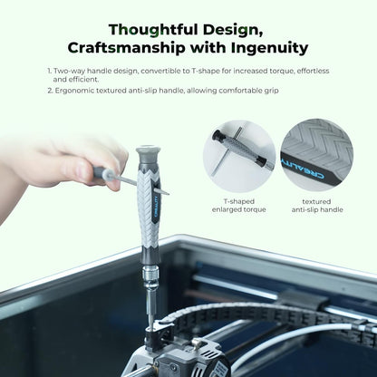 Kit de Herramientas Profesional para Impresoras 3D 74 Piezas CREALITY