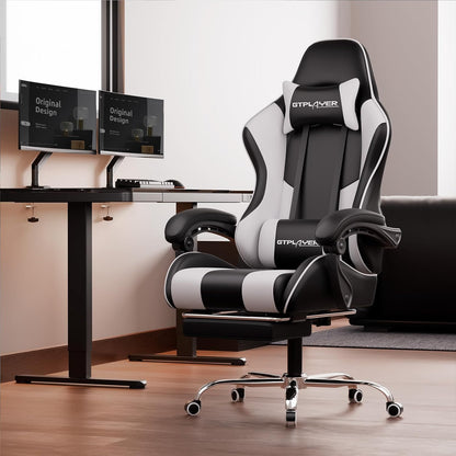 Silla Gamer GTPLAYER GT800A, Diseño Ergonómico, Soporte Lumbar.