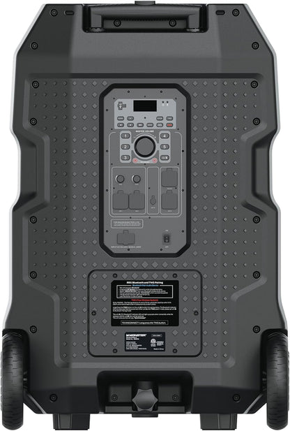 Altavoz Bluetooth portátil, Monster Rockin' Roller X, potente c/ruedas.