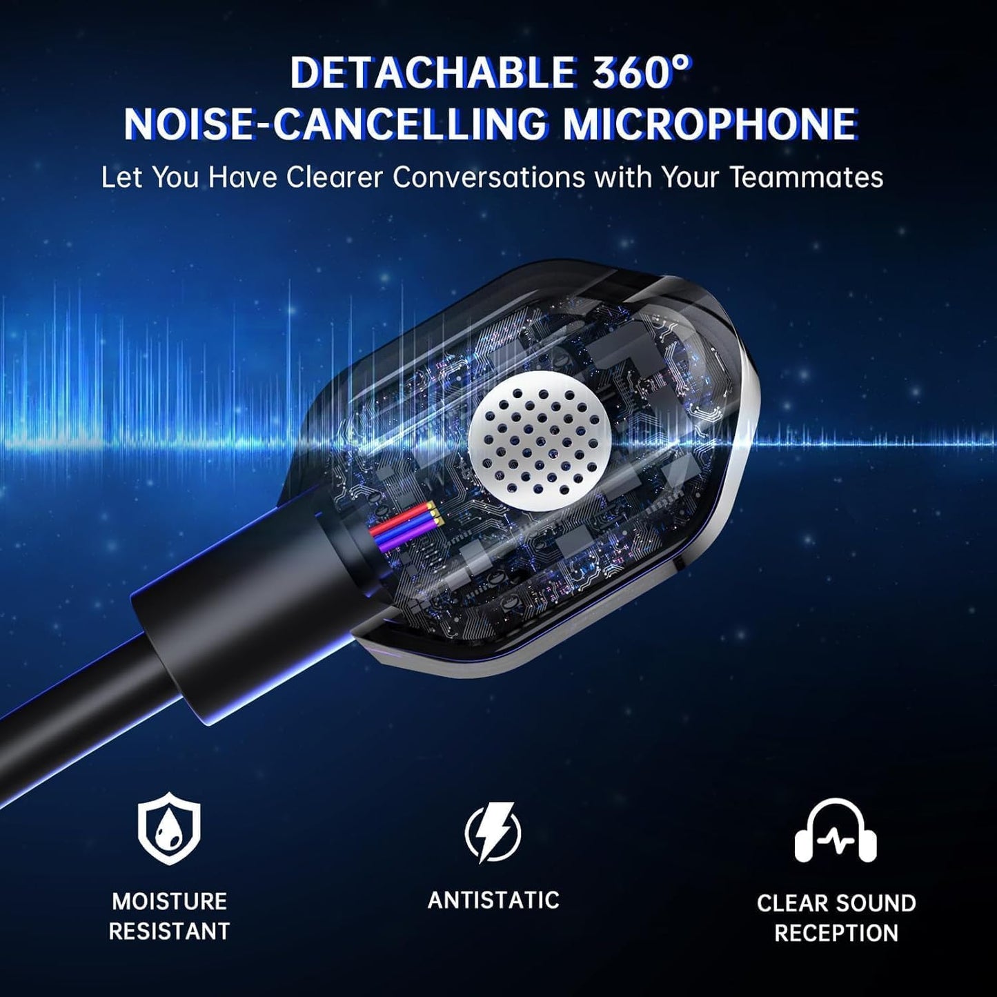 Auriculares inalámbricos para juegos para Xbox Series,Mac