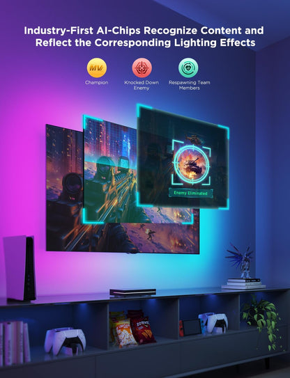 Caja Govee HDMI 2.1 AI Sync Box 2 con Tira RGBIC