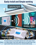 Amplificador de señal de teléfono celular, AT&T, 5G-4G, GABK.