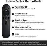 Altavoces Bluetooth para exteriores, sincronización inalámbrica, PYLEE.